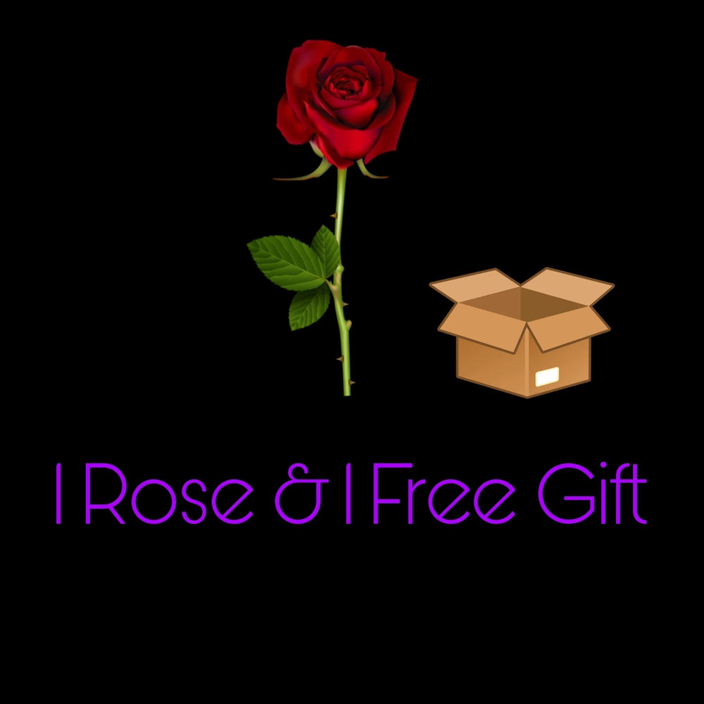 Red Rose with Free Gift